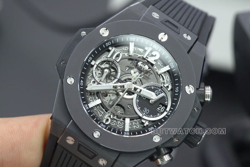 bbfHublot Big Bang 1:1 top-tier replica watch hollow details