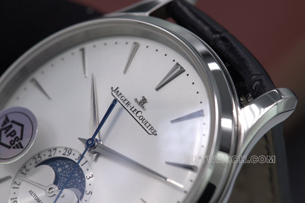 Jaeger-LeCoultre1:1top-tier replica watch apsmoon phase master 1368430 three-dimensional LOGO