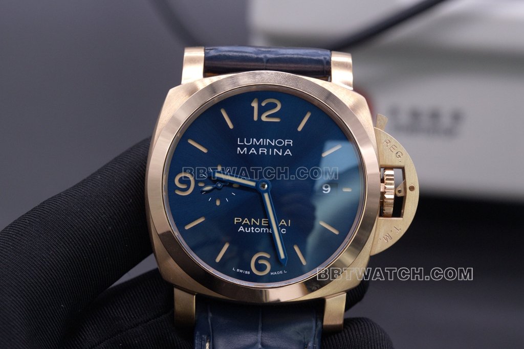 Panerai PAM01114 VS Factory Lumino Series Super Clone mechanische Uhr mit blauem Zifferblatt — detailed review and buying guide | Watch Replica Expert
