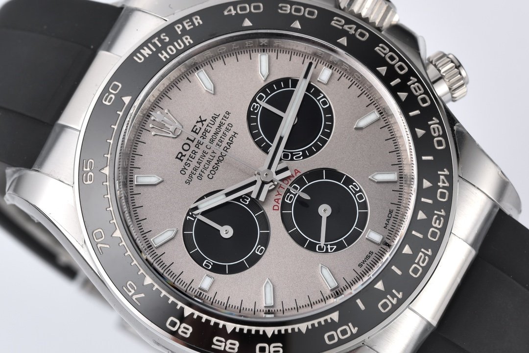 Factory C Huidi Rolex Daytona1:1top-tier replica watch 4131movementm126519ln-0006dial details