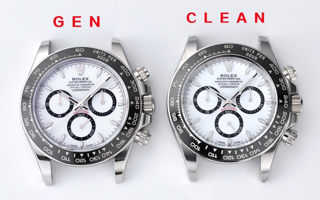 Clean Clean Factory Daytona Panda Dial 4131 Mouvement : Réplique 1:1 de la réplique de la montre factice et réelle, examen comparatif de l'authenticité — luxury replica watch guide | Watch Replica Expert