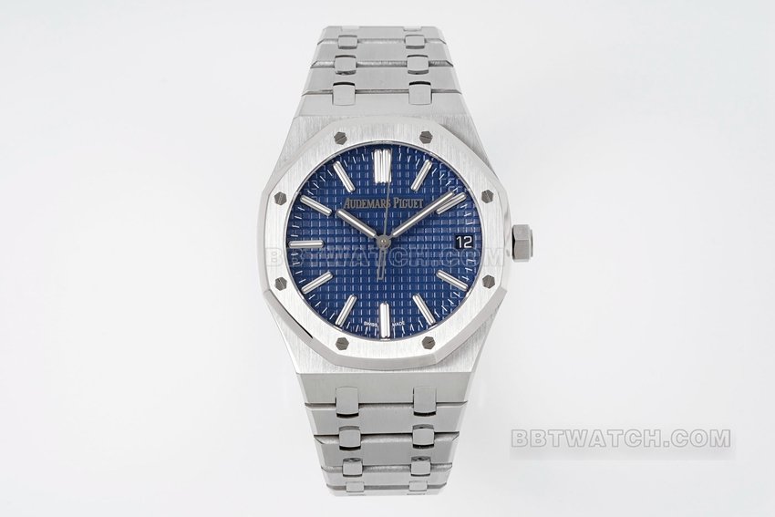 APS Factory Audemars Piguet Audemars Piguet Royal Oak Premium Clone with Blue Dial and Steel Bracelet, Model 15510ST.OO.1320ST.06 — luxury replica watch guide | Watch Replica Expert
