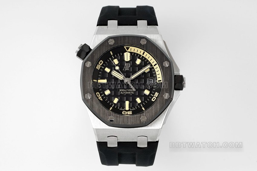 APS Factory A002CA Audemars Piguet Royal Oak Offshore Premium 1:1 Super Clone Black Dial cal.4308 Movement 42mm 15720CN.OO.A002CA.01 — luxury replica watch guide | Watch Replica Expert