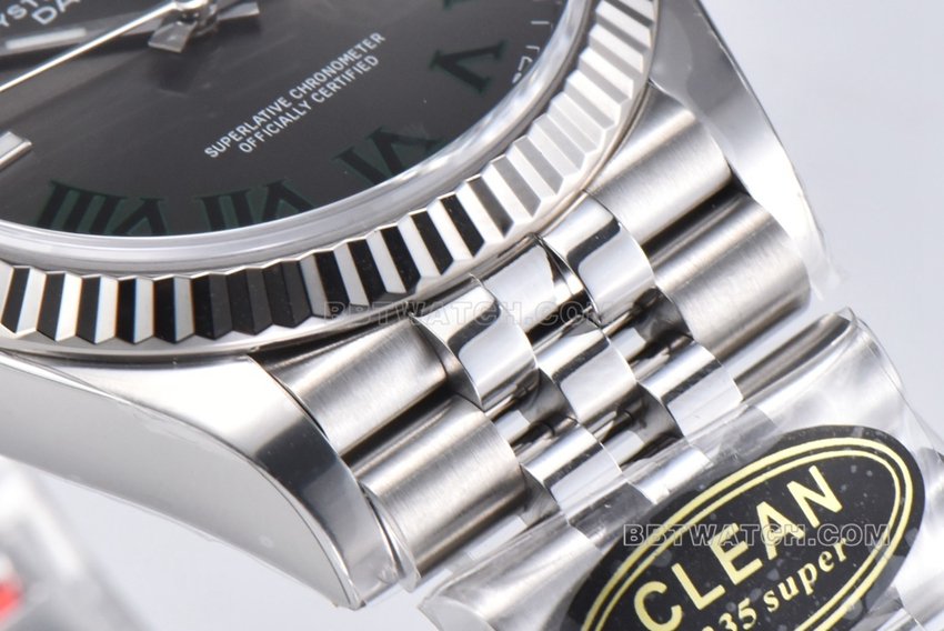 C Factory Rolex-Datejust top 1:1 replica slate grey dial 36mm Jubilee bracelet m126234-0045 front actual photo