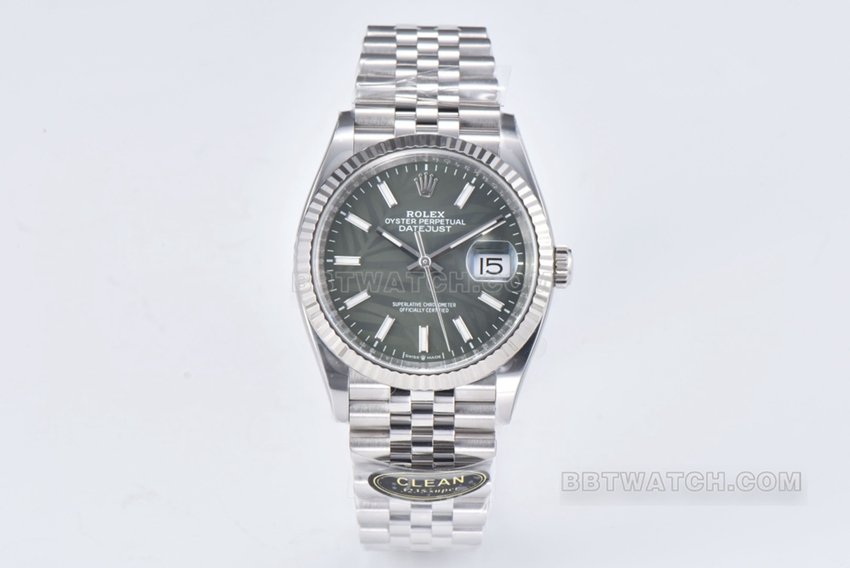 Clean Factory Rolex 36 mm Datejust super joli cadran en feuille de palmier 1: 1 bracelet en acier de haute qualité m126234-0047 — detailed review and buying guide | Watch Replica Expert