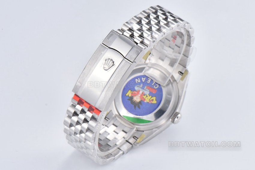 C factory Rolex log super cloneblue dial36mm five grid link m126234-0017braceletlive photos