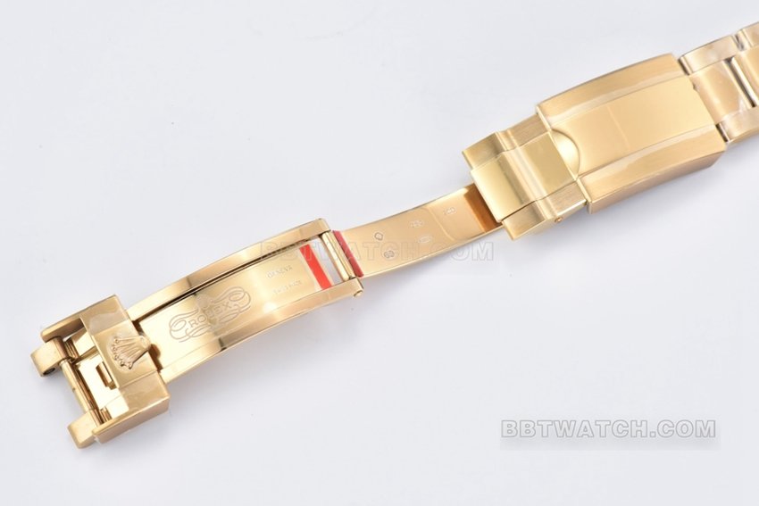Factory C RolexDaytonatop-tier 1:1high-quality replicablack dialyellow goldsteel bracelet model m116508-0008clasplive photos