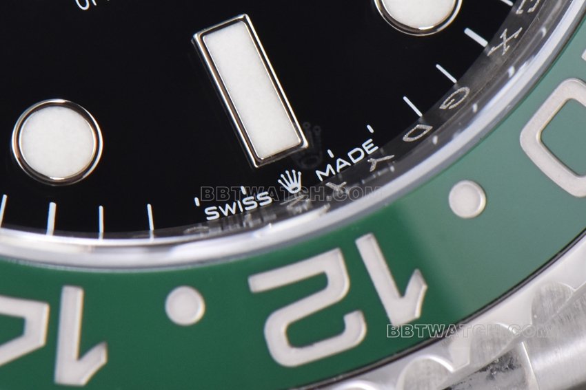 C Factory RolexGMT-Mastersuper clone left-handed Sprite circle m126720vtnr-0002front live photo
