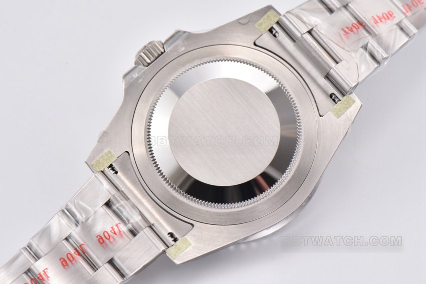 Factory C RolexGMT-Mastertop-tier 1:1high-quality replica green needle 116710LN-0001caseback live photo