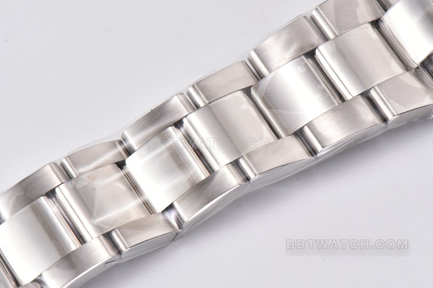 C factory Rolex log 1:1super clonesilver dial41mm three row link m126334-0003braceletlive photos