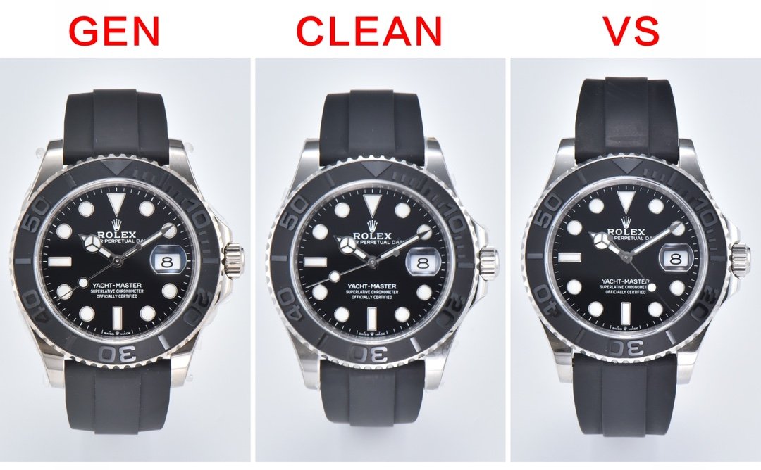 Rolex Yachtmaster Platinum 226659 : comparaison entre usine propre et authentique avec mouvement 3235 et lunette en céramique — luxury replica watch guide | Watch Replica Expert