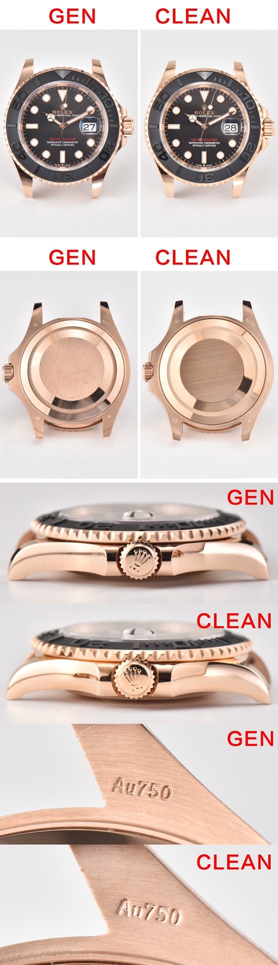 C Factory Rolex Yacht-Master 40 mm 126655 Everose Rose Gold Réel ou faux examen Rolex Top Replica Watches — luxury replica watch guide | Watch Replica Expert