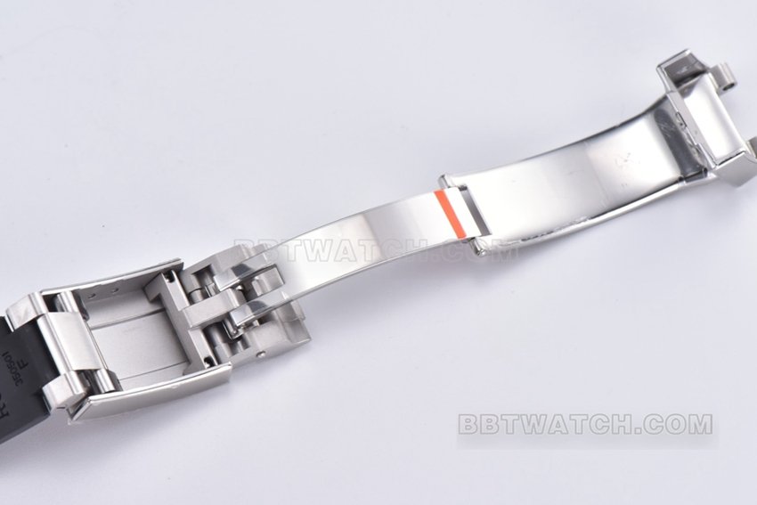 Factory C Rolex Daytona super clone Red Devil rubber strap model 116519-0104clasplive photos