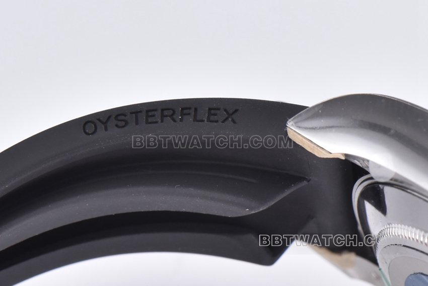 Factory C Rolex Daytona super clone Red Devil rubber strap model 116519-0104braceletlive photos