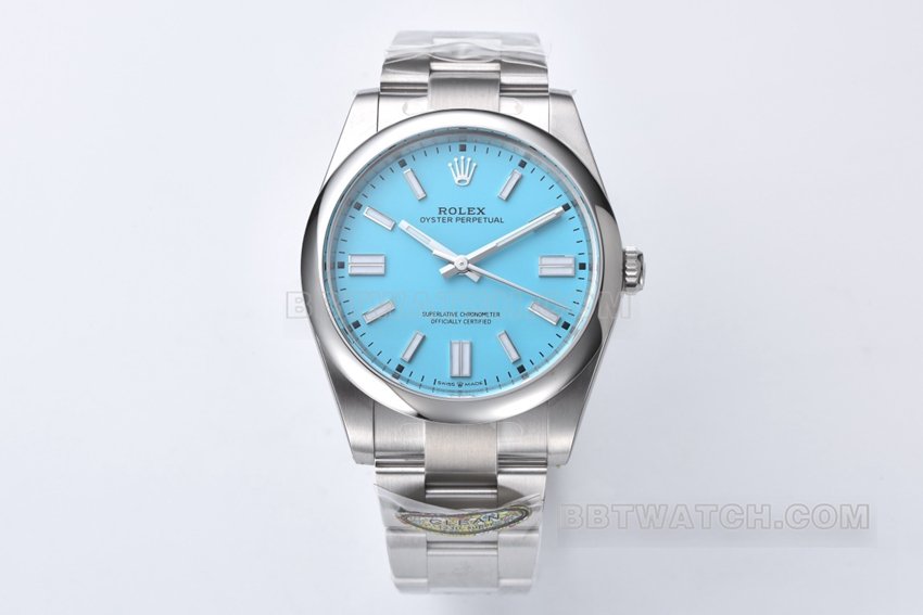 C Factory Rolex Oyster Perpetual 41 mm Super Clone Uhr mit 3230-Uhrwerk, Tiffany-Blau-Türkis-Blau-Zifferblatt, m124300-0006 — detailed review and buying guide | Watch Replica Expert