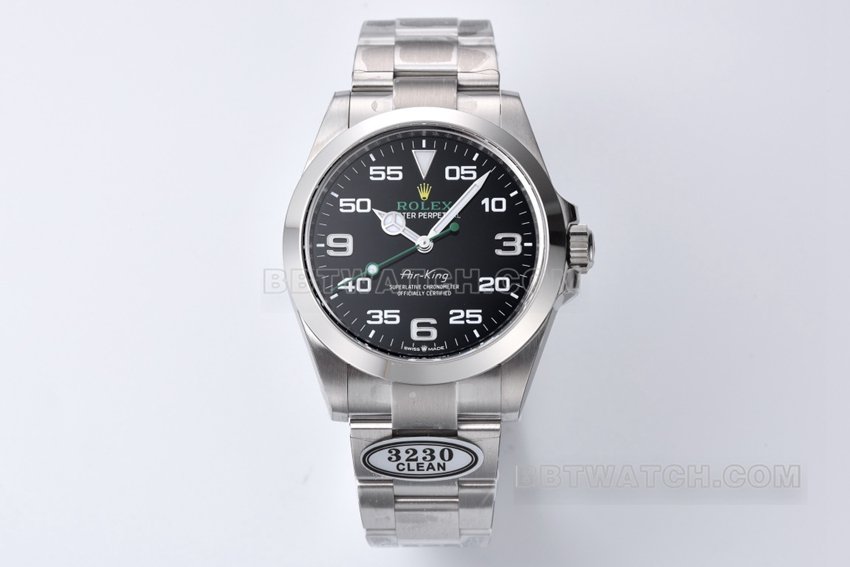 Rolex Air King M126900-0001 C Factory 3230 Movimento Super Clone Relógio com Escala Luminosa 3-6-9 — detailed review and buying guide | Watch Replica Expert