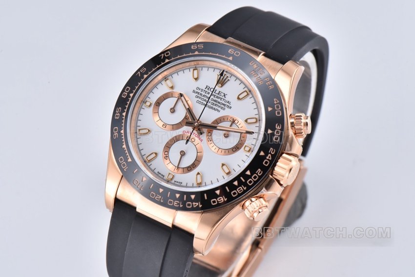 Factory C Rolex Daytonatop-tier 1:1super clone ivory 116515LN-L(FC) front live photo