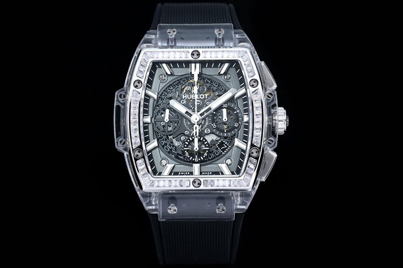 Hublot BIG BANG Soul 1:1 Super A Fine Imitation Diamond Bezel Mechanical Grey Transparent Watch 641.JX.0120.RT — detailed review and buying guide | Watch Replica Expert