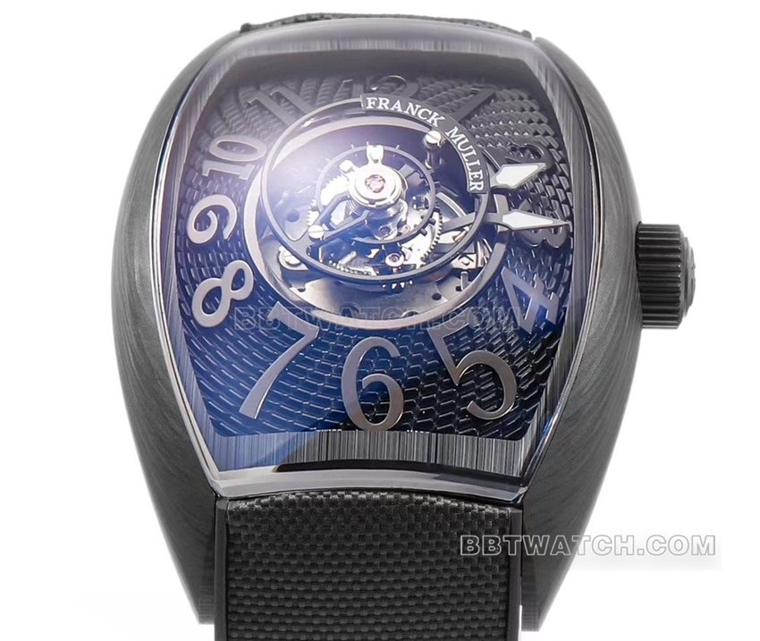 Frank Muller top-tier replica tonneau shaped tourbillonCX 40 T CTR TTBR TTBR TTfront live photo