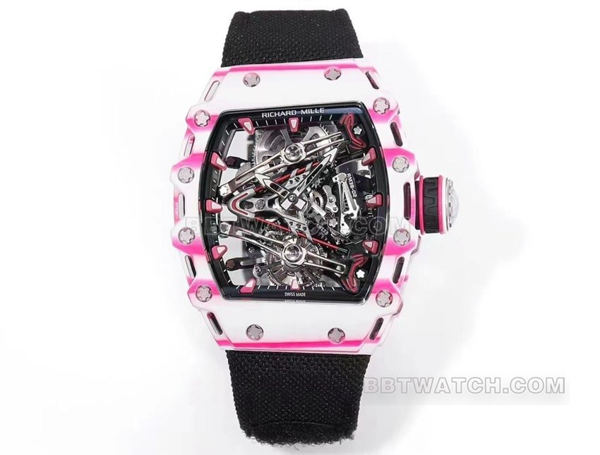 Réplica de relógio oco inspirado no golfe com turbilhão de esqueleto Premium Richard Mille RM 38-02 — detailed review and buying guide | Watch Replica Expert