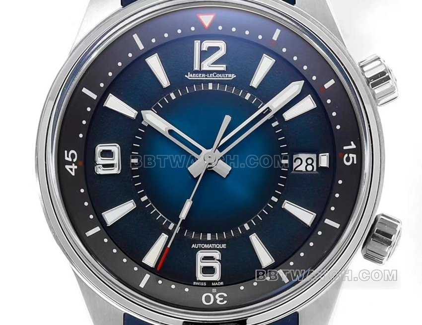 BLS factory Jaeger-LeCoultre Beichen 1:1top-tier replicablue dial rubber model 906868Jfront live photo