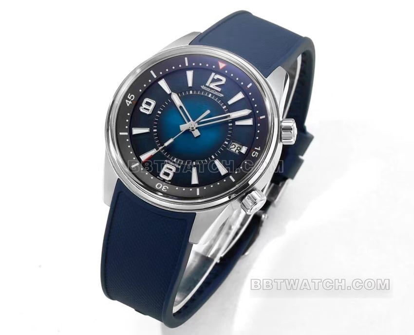 BLS factory Jaeger-LeCoultre Beichen 1:1top-tier replicablue dial rubber model 906868Jfront live photo