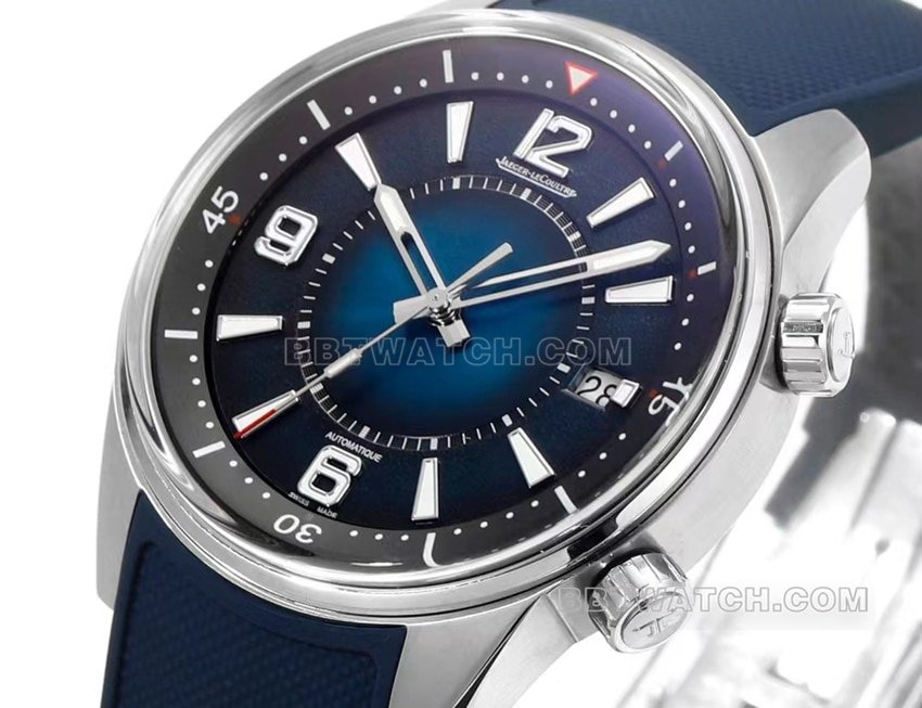 BLS factory Jaeger-LeCoultre Beichen 1:1top-tier replicablue dial rubber model 906868Jfront live photo