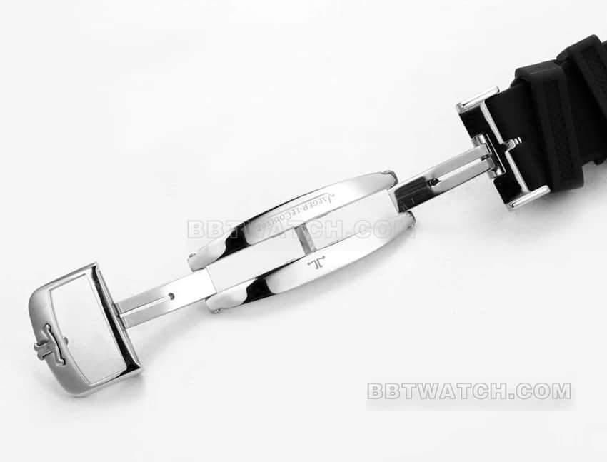 BLS factory Jaeger-LeCoultre Beichen top-tier 1:1high-quality replicablack dial rubber model 906867Jclasplive photos